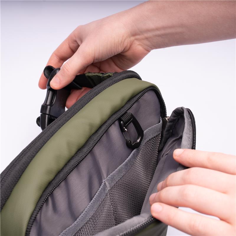 alien gear holster osprey backpack Cross-Body Carry Bag With DRYOUT Ranger Green